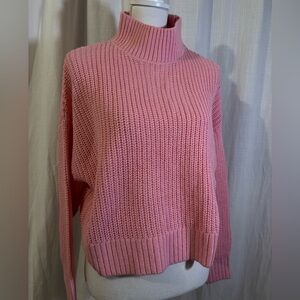 H&M Soft Pink Cowl Neck Sweater